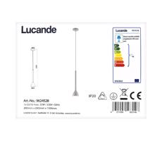 Lucande Lucande - Luster na lanku NORDWIN 1xGU10/35W/230V