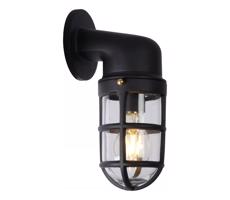 Lucide Lucide 11892/01/30 - Vonkajšia nástenná lampa DUDLEY 1xE27/40W/230V IP44 čierna