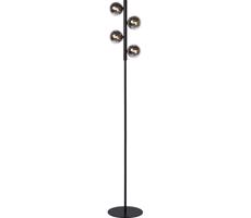 Lucide Lucide 45774/04/30 - Stojacia lampa TYCHO 4xG9/28W/230V čierna