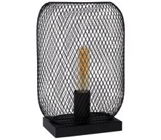 Lucide Lucide 78592/01/30 - Stolná lampa MESH 1xE27/60W/230V čierna