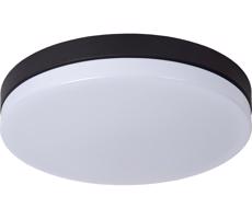 Lucide Lucide 79111/36/30 - LED Kúpeľňové svietidlo BISKIT LED/24W/230V IP44 čierna