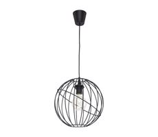 Luster na lanku ORBITA BLACK 1xE27/60W/230V