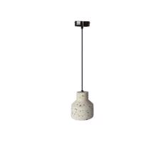 Luster na lanku TERRAZZO 1xE27/60W/230V pr. 12 cm krémová