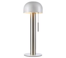 Markslöjd Markslöjd 108577 - Stolná lampa COSTA 2xG9/18W/230V biela/matný chróm