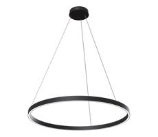 Maytoni Maytoni MOD058PL-L42B3K - LED Luster na lanku RIM LED/51W/230V pr. 80 cm čierna