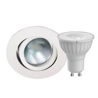 Megatron DecoclicSet zapustený LED GU10 4,2W biela