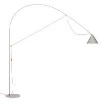 midgard AYNO XL stojacia lampa sivá/oranžová 2700K