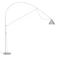 midgard AYNO XL stojacia lampa sivá/oranžová 4000K