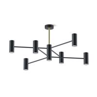 Modo Luce Chandelier strop 13pl 100cm čierne