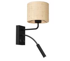 Nástenná lampa RATTAN 1xE27/60W+1xG9/8W/230V ratan