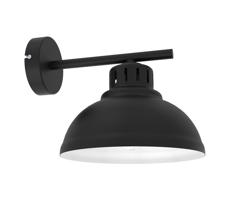 Nástenná lampa SVEN 1xE27/15W/230V čierna