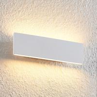 Nástenné svietidlo Lindby Ignazia LED, 28 cm, biele