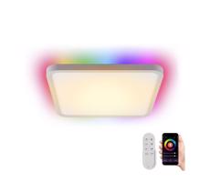 Neo  NEO 07168-W40-LED RGB+CCT Stmievateľné svietidlo 50W/230V Wi-Fi Tuya biela+DO