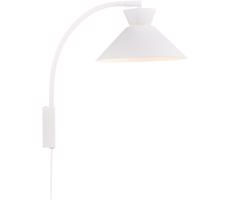 Nordlux Nordlux - Nástenná lampa DIAL 1xE27/40W/230V biela