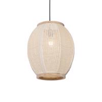 Orientálna závesná lampa natural 35 cm - Rob