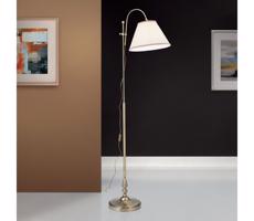 Orion Orion Stl 12-1101/1 - Stojacia lampa TONIA 1xE27/60W/230V 183 cm biela/bronz