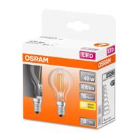 OSRAM Classic P LED žiarovka E14 4W 2.700K číra