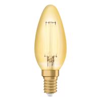 OSRAM LED sviečka E14 4W Vintage filament 824zlatá