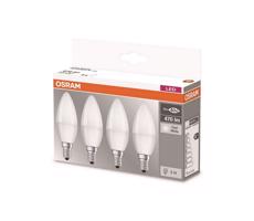 Osram SADA 4xLED Žiarovka E14/5W/230V 4000K - Osram