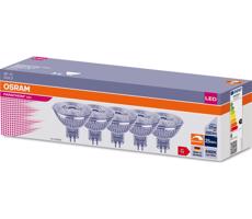 Osram SADA 5x LED Stmievateľná žiarovka MR16 GU5,3/3,8W/12V 4000K 36° - Osram