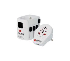 PA41 - Univerzálny cestovný adaptér pre celý svet 230V + USB port