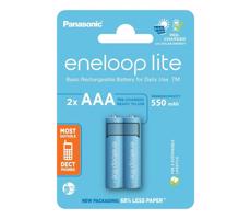 Pana Pana - 2 ks Nabíjacia batéria AAA Eneloop Lite 550 mAh