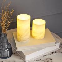 Pauleen Cosy Marble Candle LED sviečka 2 kusy vosk