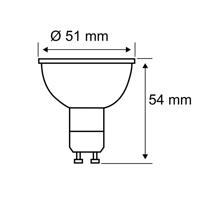 Paulmann LED reflektor GU10 5,7 W 2 700 K 100°