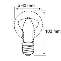 Paulmann LED žiarovka B22d A60 9 W 2 700 K opálová