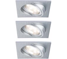 Paulmann Paulmann 92799 - SADA 3x LED/6,8W IP23 Kúpeľňové podhľadové svietidlo COIN 230V