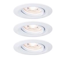 Paulmann Paulmann 92971 - SADA 3x LED/4,2W IP23 Kúpeľňové podhľadové svietidlo NOVA 230V