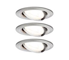 Paulmann Paulmann 93652 - SADA 3x LED GU10/6,1W IP23 Kúpeľňové podhľadové svietidlo 230V