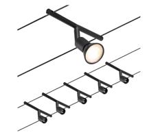 Paulmann Paulmann 94446 - SADA 5xGU5,3/10W Bodové svietidlo SALT 230V čierna