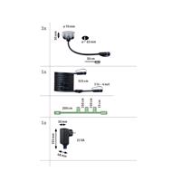 Paulmann Plug & Shine LED svietidlá 2W 3 kusy