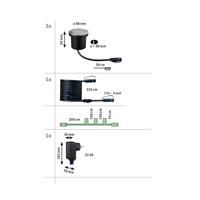 Paulmann Plug & Shine LED svietidlá 4,5W 3 kusy