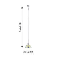 Paulmann URail závesné Sarrasani, chróm/dichroické