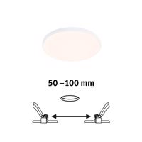 Paulmann Veluna Edge LED zapustená IP44 3000K Ø 12cm