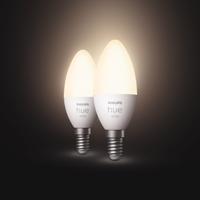 Philips Hue White 5,5W E14 sviečková LED 2 ks