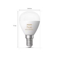 Philips Hue White Ambiance kvapka E14 5,1W 470 lm