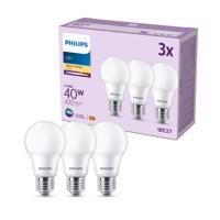 Philips LED E27 4,9W 470lm 2 700 K matná 3 ks