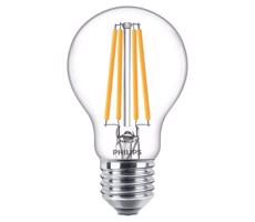 Philips LED žiarovka 1x10,5W E27 1521lm 4000K studená biela, číra, EyeComfort