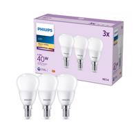 Philips LED žiarovka E14 4,9W 470m 2700K matná 3ks