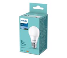 Philips LED Žiarovka Philips A60 E27/8W/230V 6500K