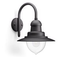 Philips Philips 01652/30/PN - Vonkajšie nástenné svietidlo RAINDROP 1xE27/60W/230V IP44