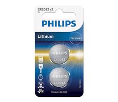 Philips Philips CR2032P2/01B - 2 ks Lithiová batéria gombíková CR2032 MINICELLS 3V 240mAh