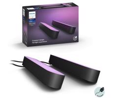 Philips Philips - SADA 2x LED RGB Stmievateľná stolná lampa Hue PLAY DPACK WACA 6W/230V