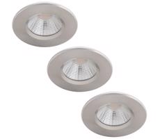 Philips Philips - SADA 3x LED Stmievateľné kúpeľňové svietidlo LED/5,5W/230V 2700K IP65