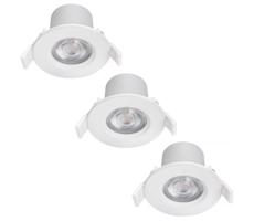 Philips Philips - SADA 3x LED Stmievateľné kúpeľňové svietidlo LED/5W/230V 2700K IP65