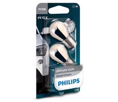 Philips SADA 2x Autožiarovka Philips SILVER VISION 12496SVB2 PY21W BAU15s/21W/12V