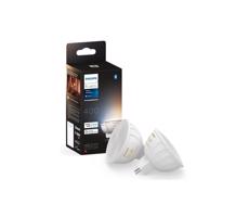 Philips SADA 2x LED Stmievateľná žiarovka Philips Hue WA GU5,3/MR16/5,1W/12V 2200-6500K